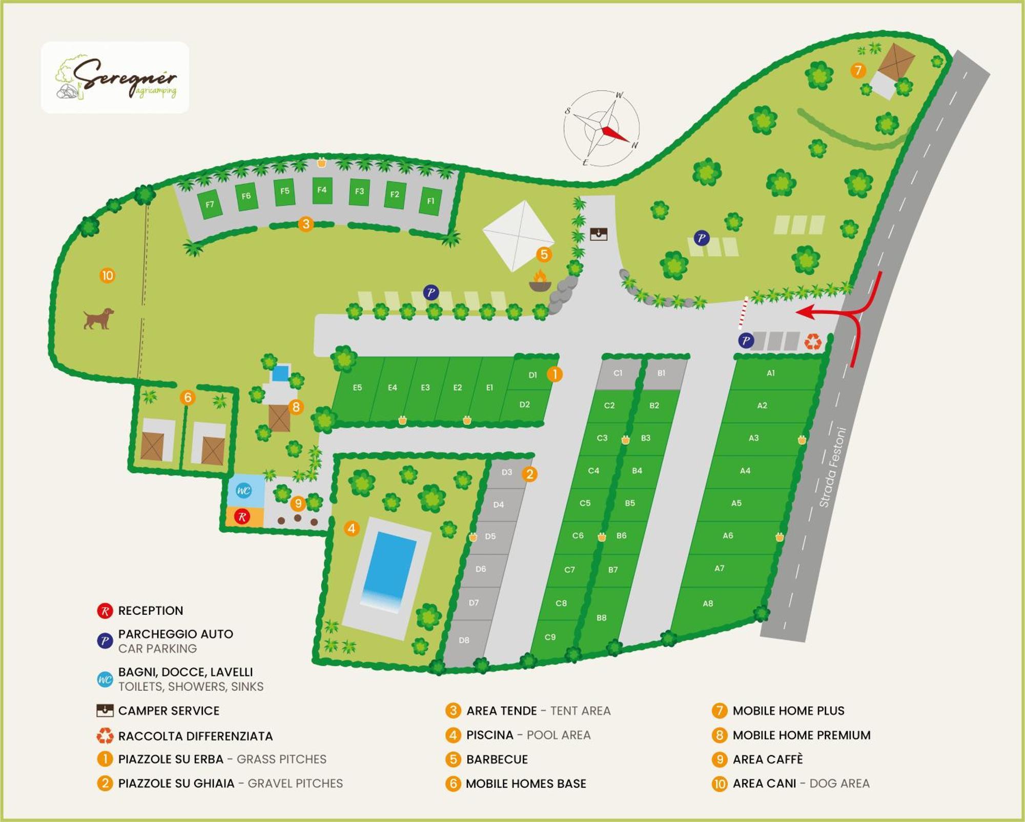 Seregnér Agricamping - Adults Only 18 - solo piazzole libere per camper, tende e roulotte Monzambano Exterior foto